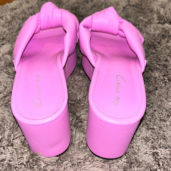 Circus NY - Sam Edelman Pink Platform Sandals size 11 - Picture 4 of 6